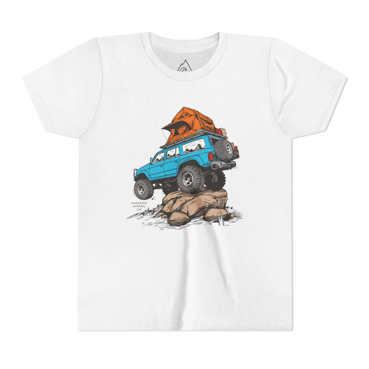 Youth Camp 4x4 Tee