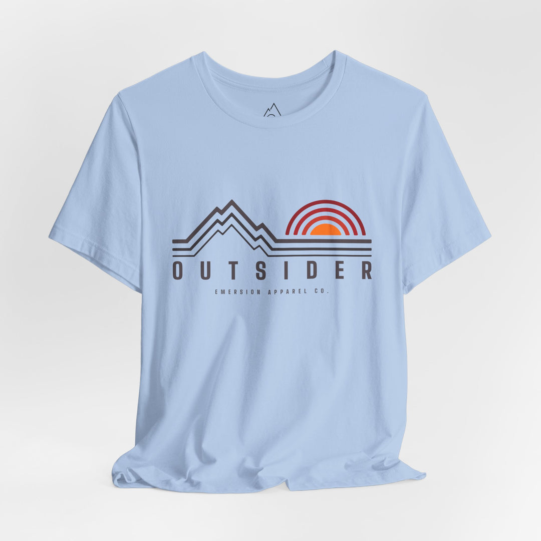 W's Outsider Mountain Sunset Tee (unisex fit)