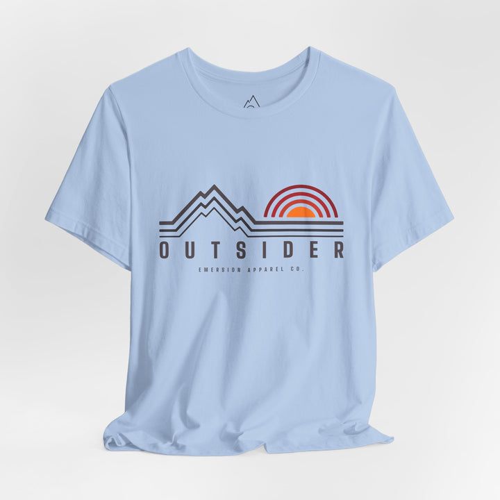 W's Outsider Mountain Sunset Tee (unisex fit)