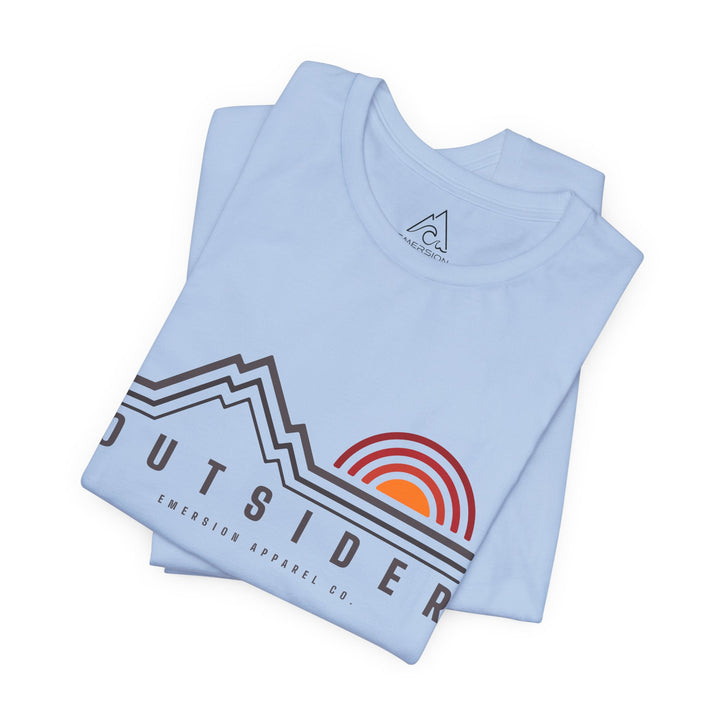 W's Outsider Mountain Sunset Tee (unisex fit)