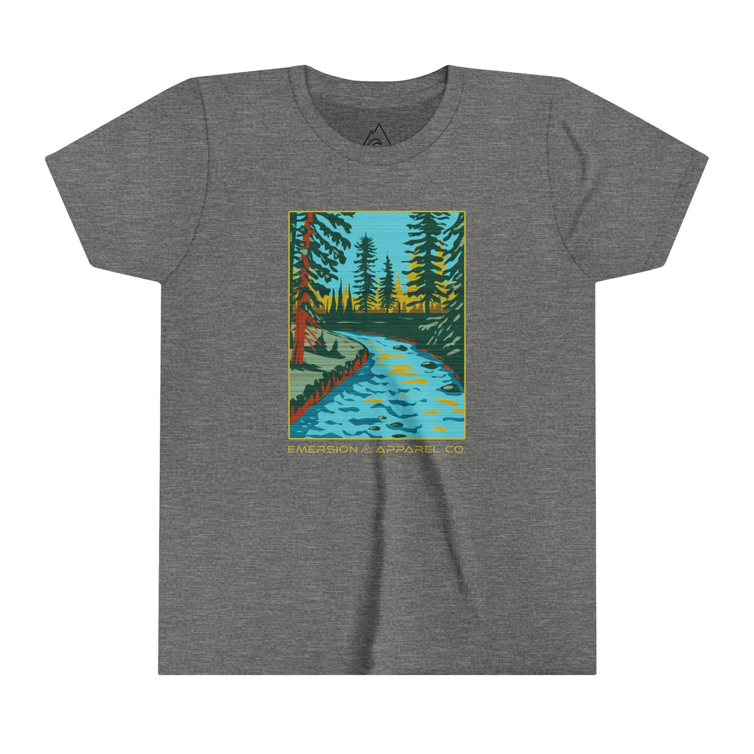 Youth Forest Stream Tee