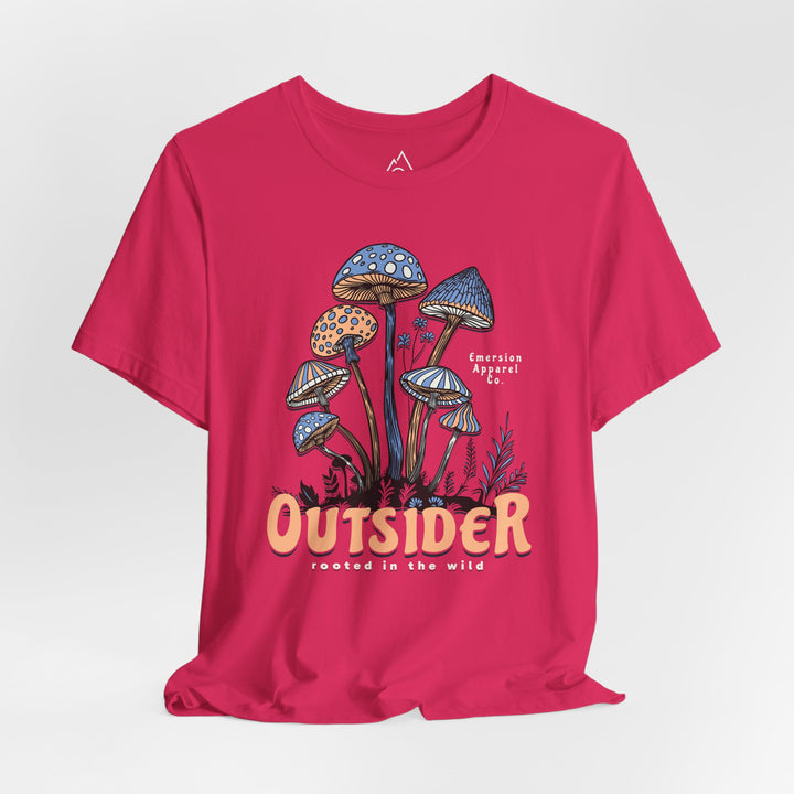 W's Outsider Mushroom Tee (unisex fit)