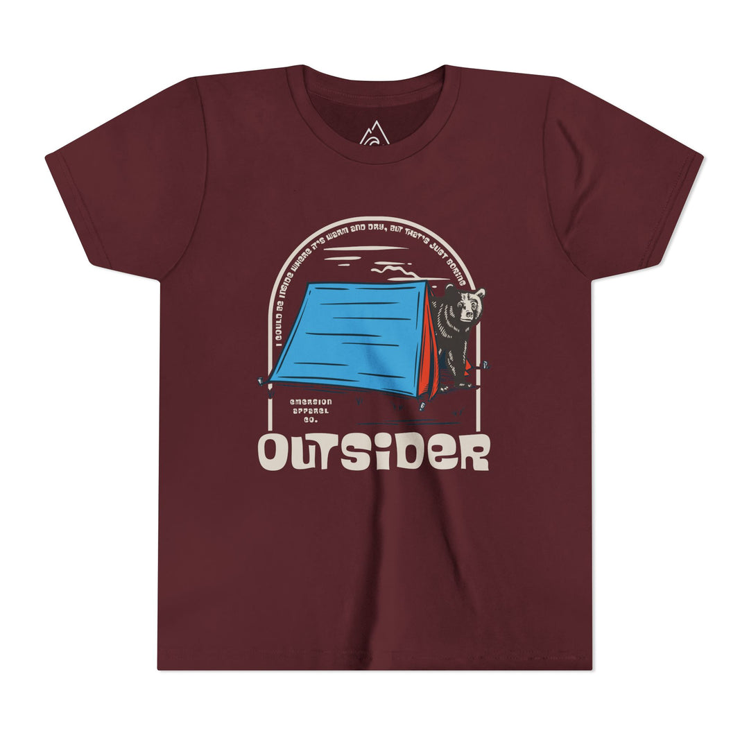 Youth Outsider Camp Tee