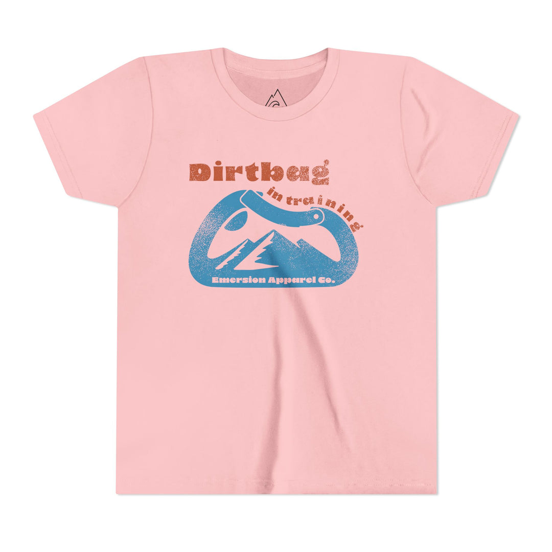 Youth Dirtbag Rock Climbing Tee