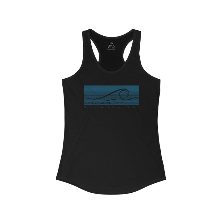 W's Blue Swell Racerback Tank