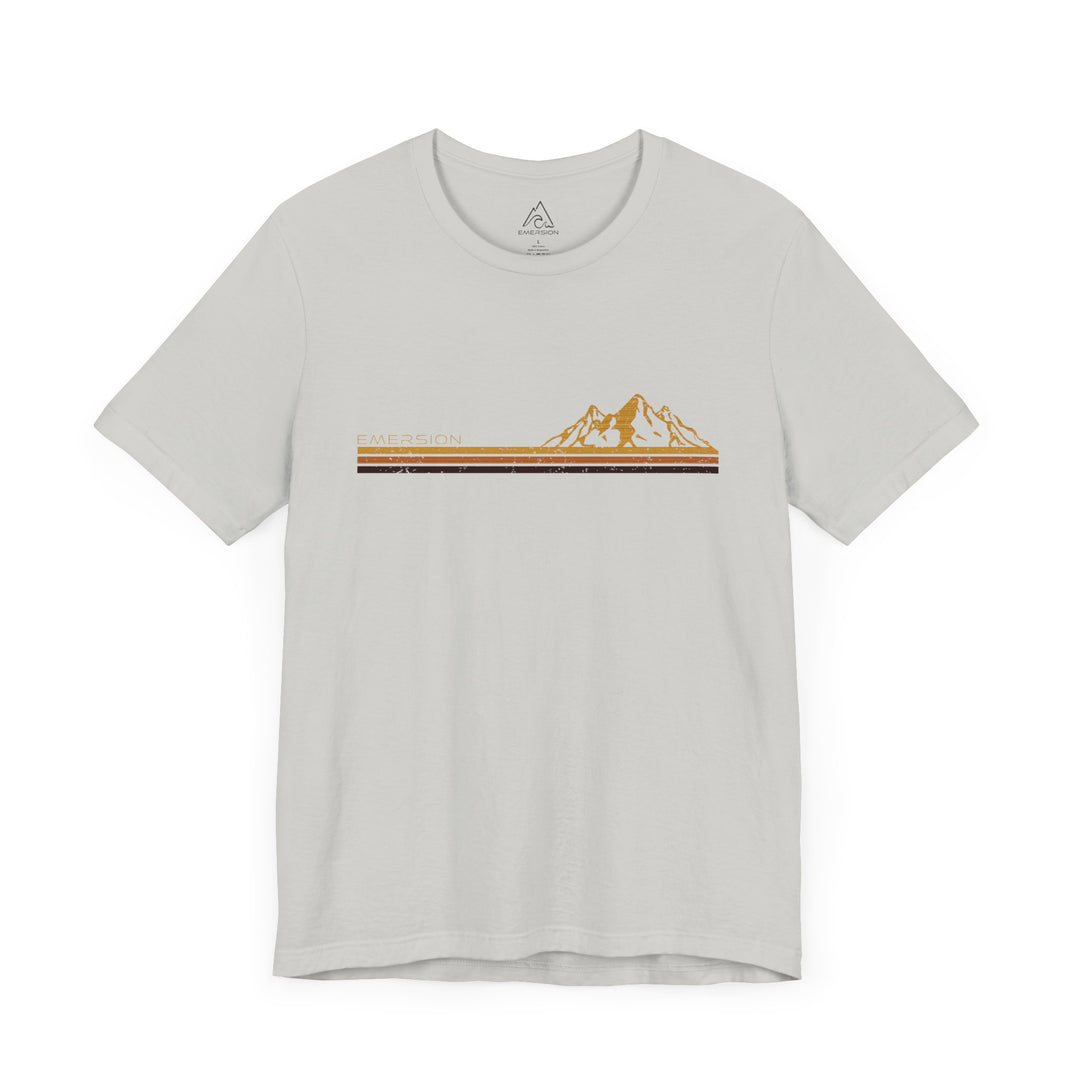 Retro Mountain Lines Tee