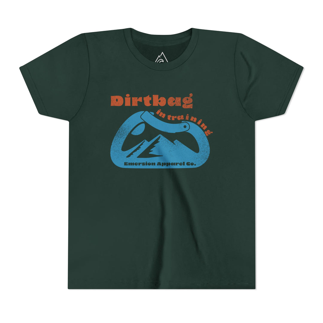 Youth Dirtbag Rock Climbing Tee