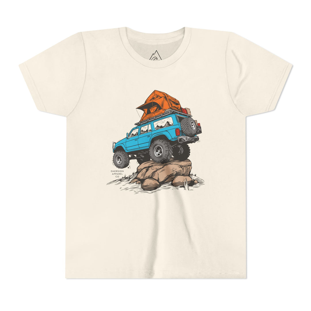 Youth Camp 4x4 Tee