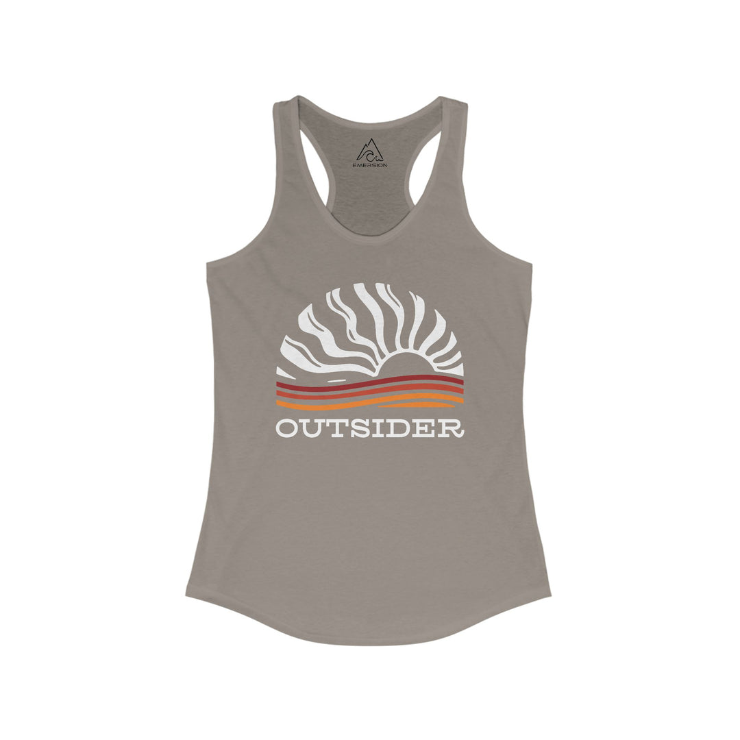 W's Outsider Sun Racerback Tank