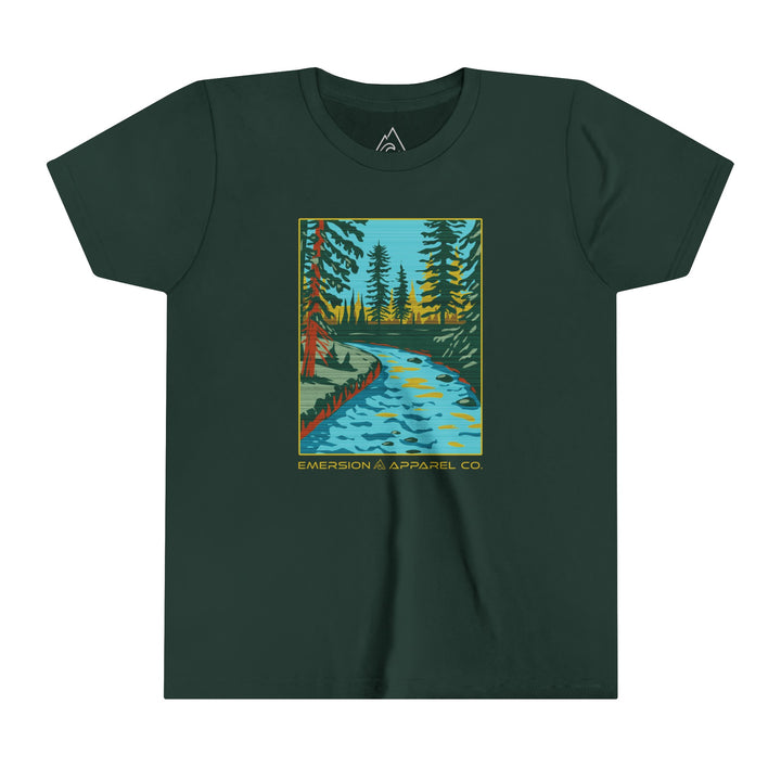 Youth Forest Stream Tee