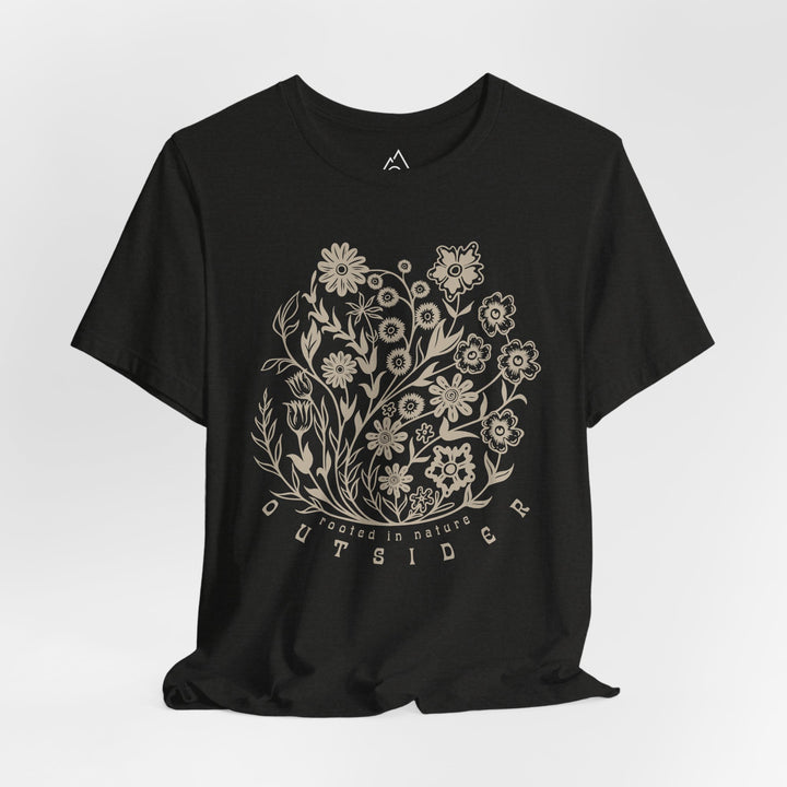 W's Floral Outsider Tee (unisex fit)