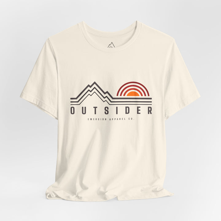 W's Outsider Mountain Sunset Tee (unisex fit)