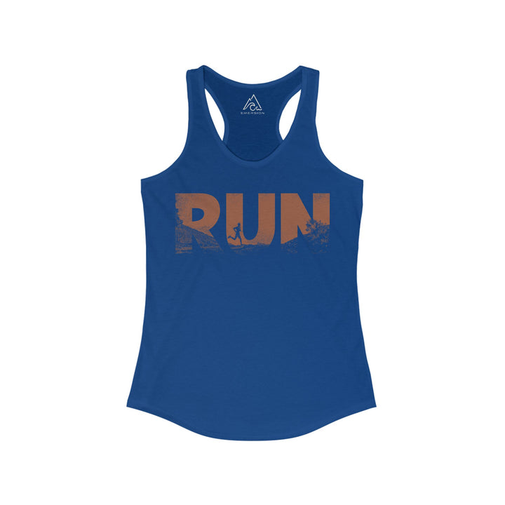 W's Run Racerback Tank