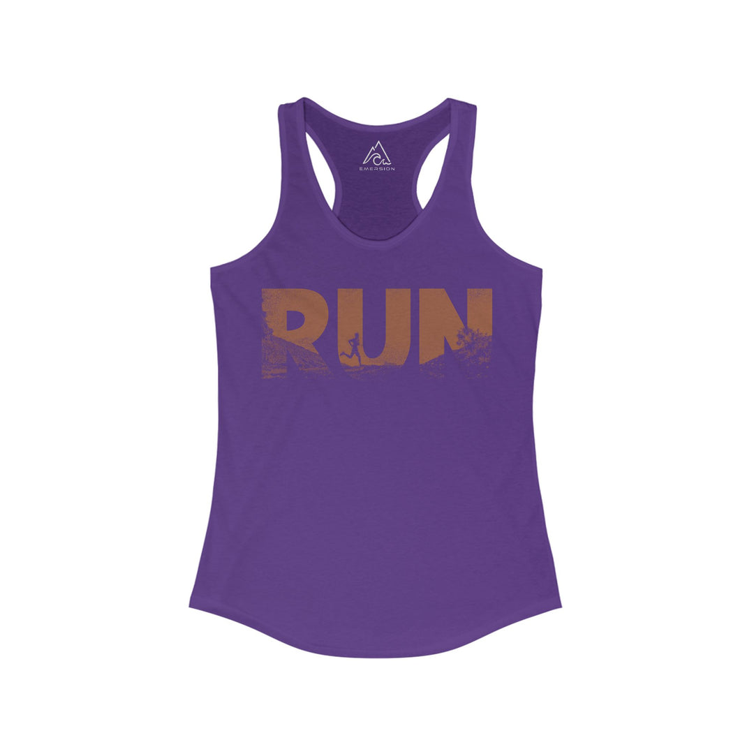 W's Run Racerback Tank
