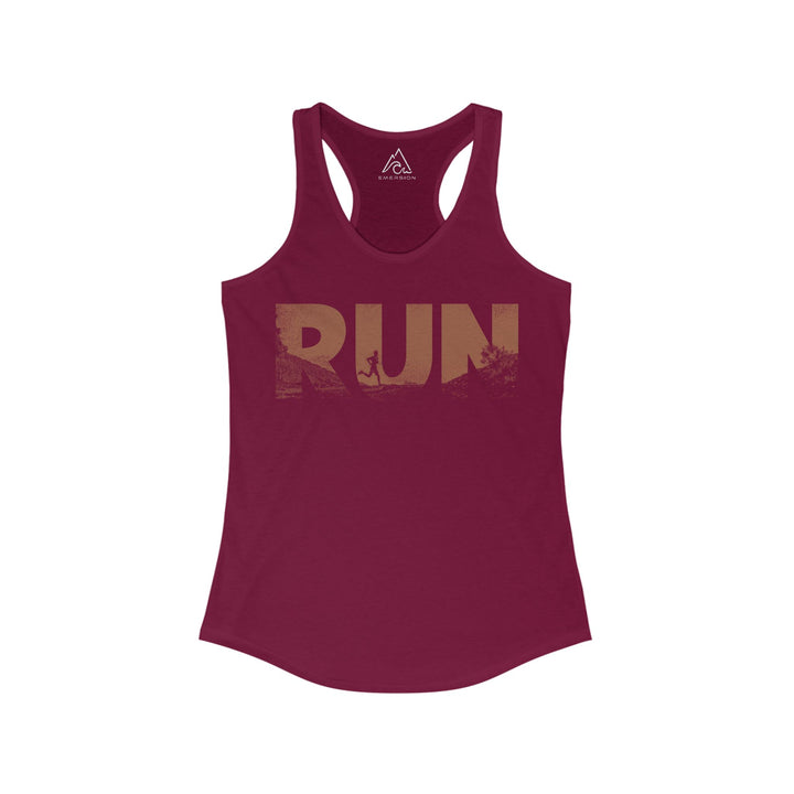 W's Run Racerback Tank