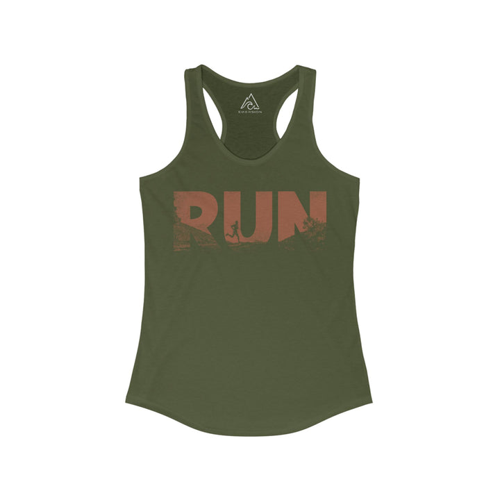W's Run Racerback Tank