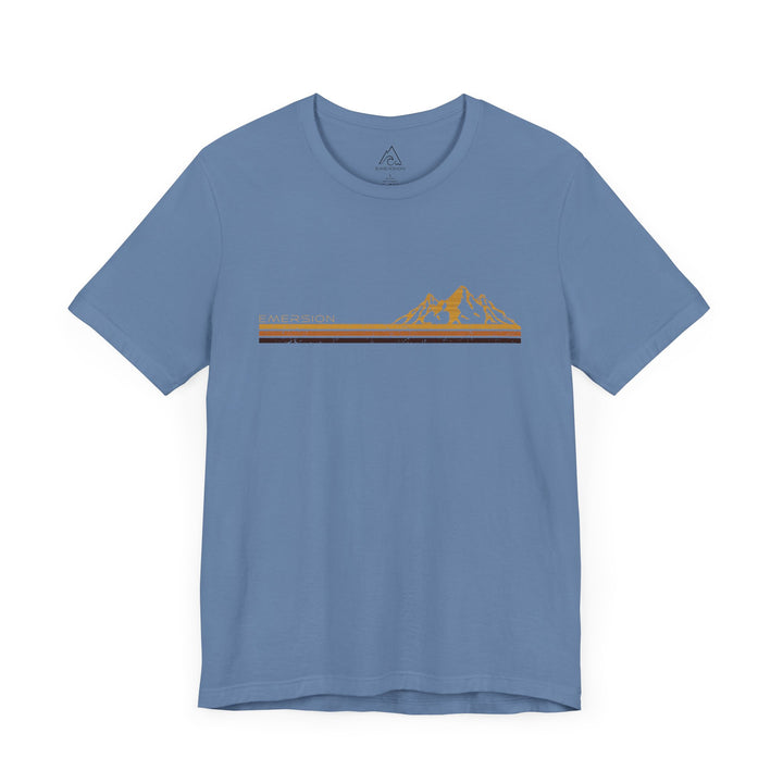 Retro Mountain Lines Tee