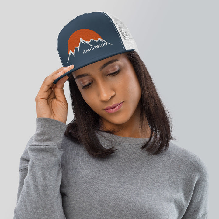 Mountain Sunset Trucker Hat