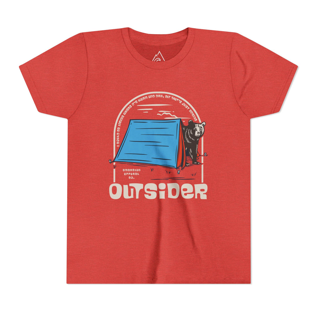 Youth Outsider Camp Tee