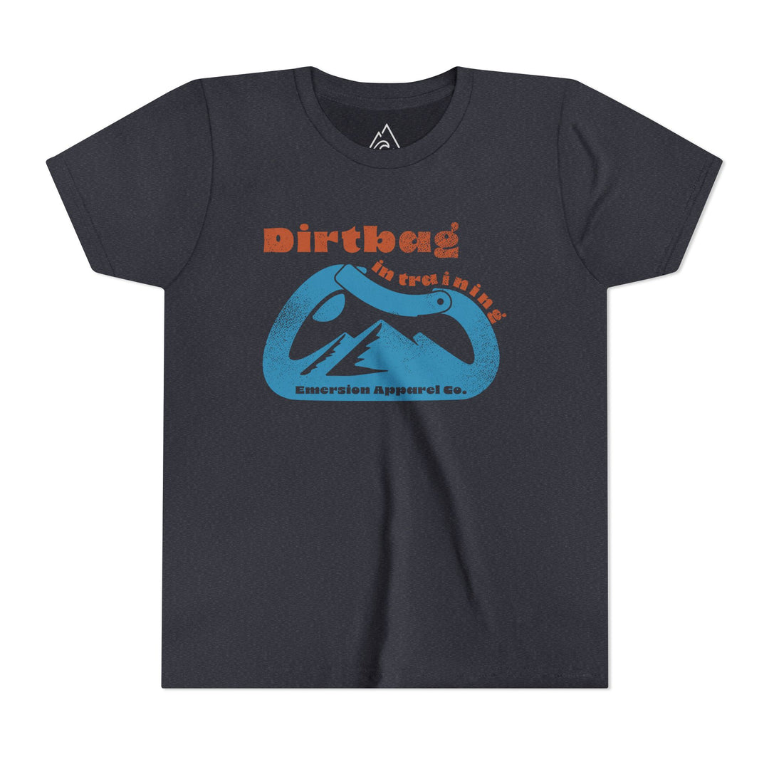 Youth Dirtbag Rock Climbing Tee