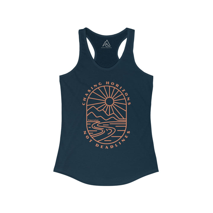 W's Chasing Horizons Racerback Tank