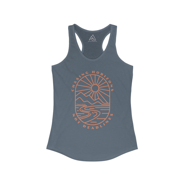 W's Chasing Horizons Racerback Tank