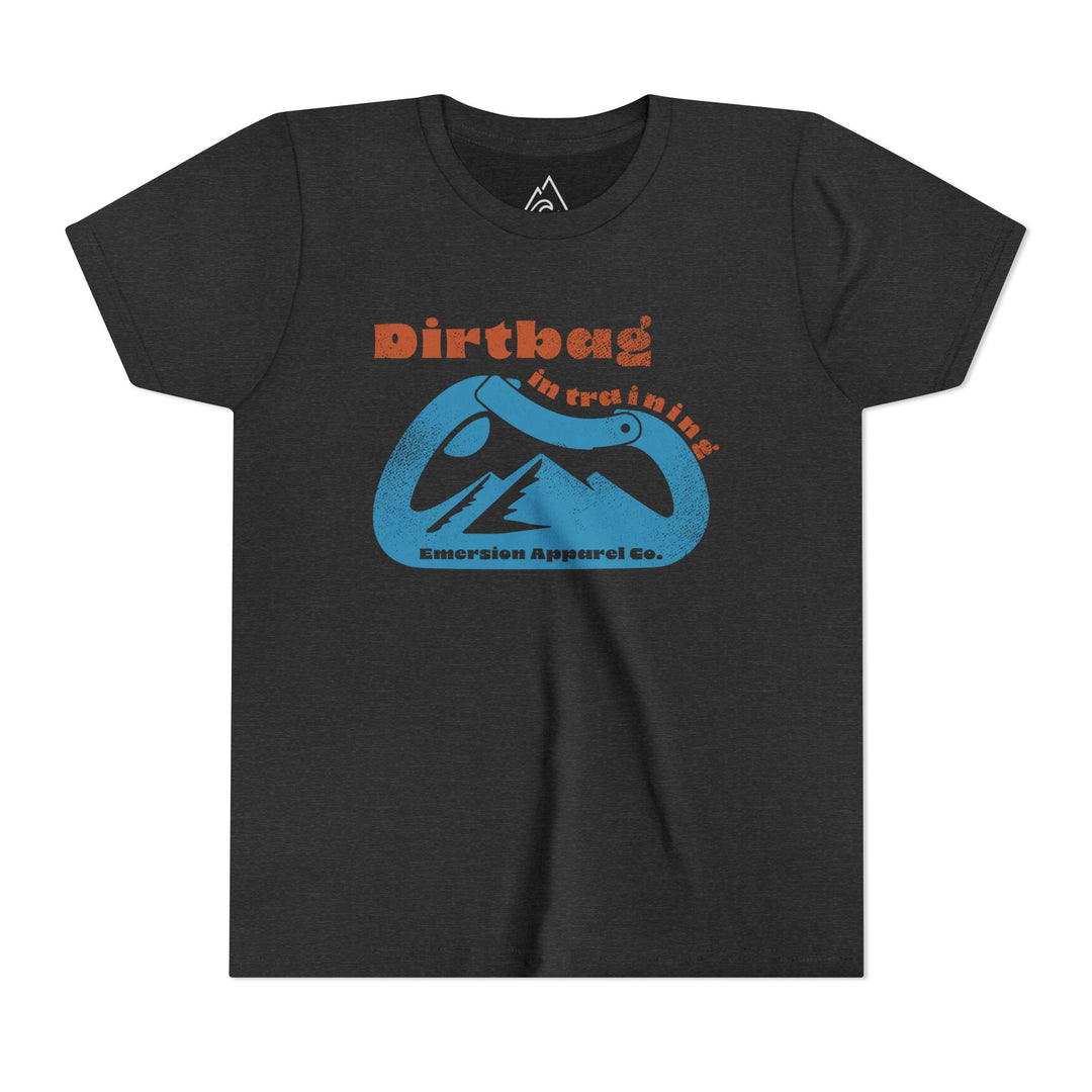 Youth Dirtbag Rock Climbing Tee