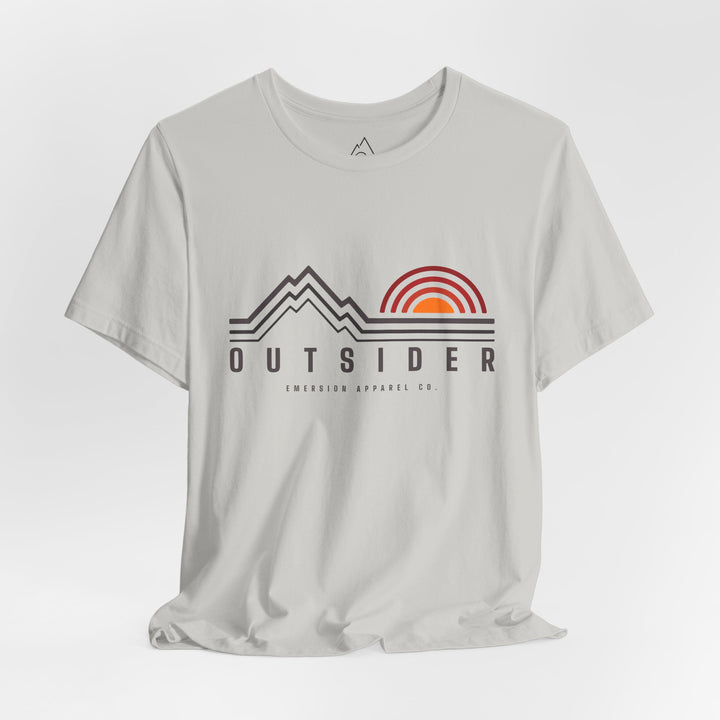 W's Outsider Mountain Sunset Tee (unisex fit)