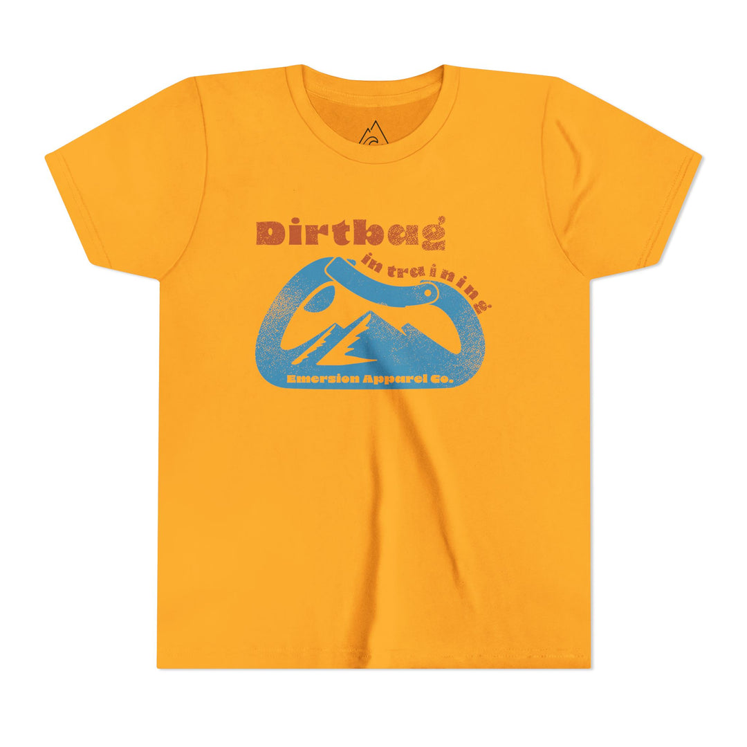 Youth Dirtbag Rock Climbing Tee