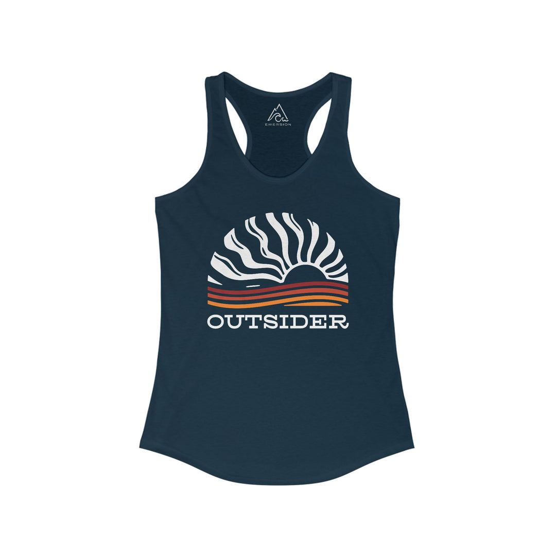 W's Outsider Sun Racerback Tank