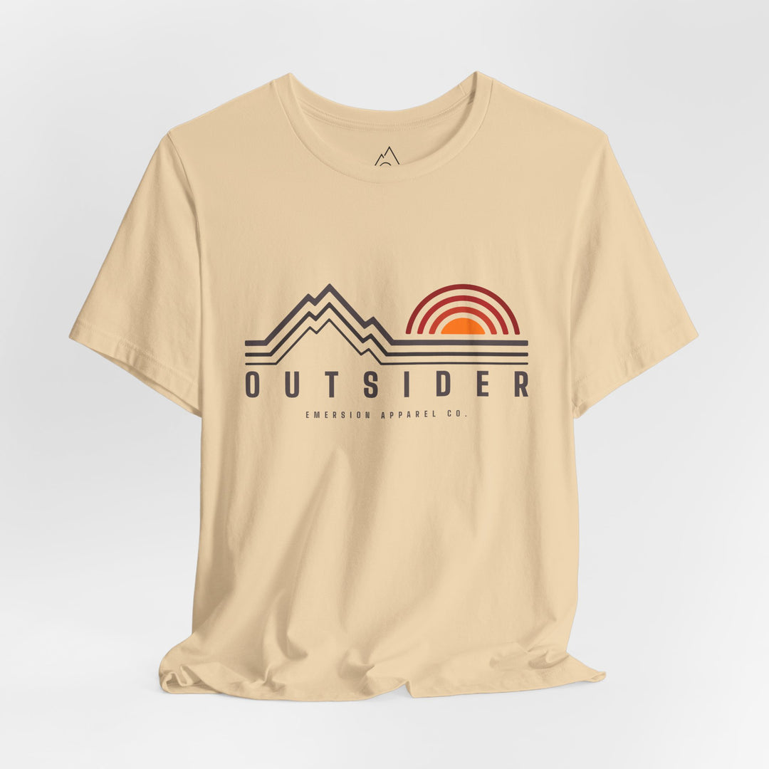 W's Outsider Mountain Sunset Tee (unisex fit)