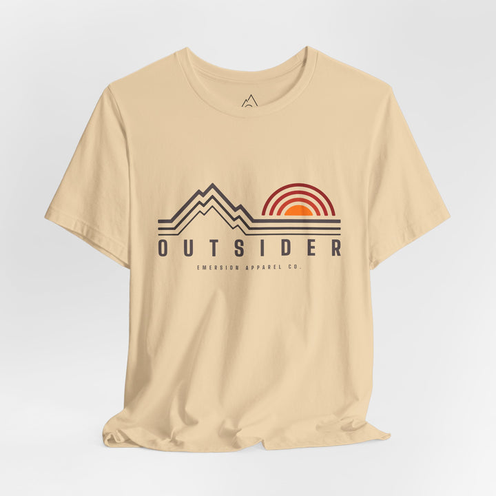W's Outsider Mountain Sunset Tee (unisex fit)