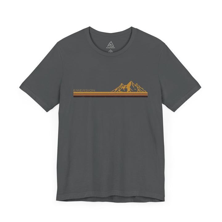 Retro Mountain Lines Tee