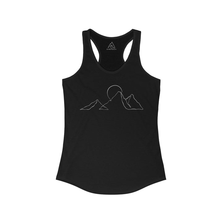 W's Mountain Sketch Racerback Tank
