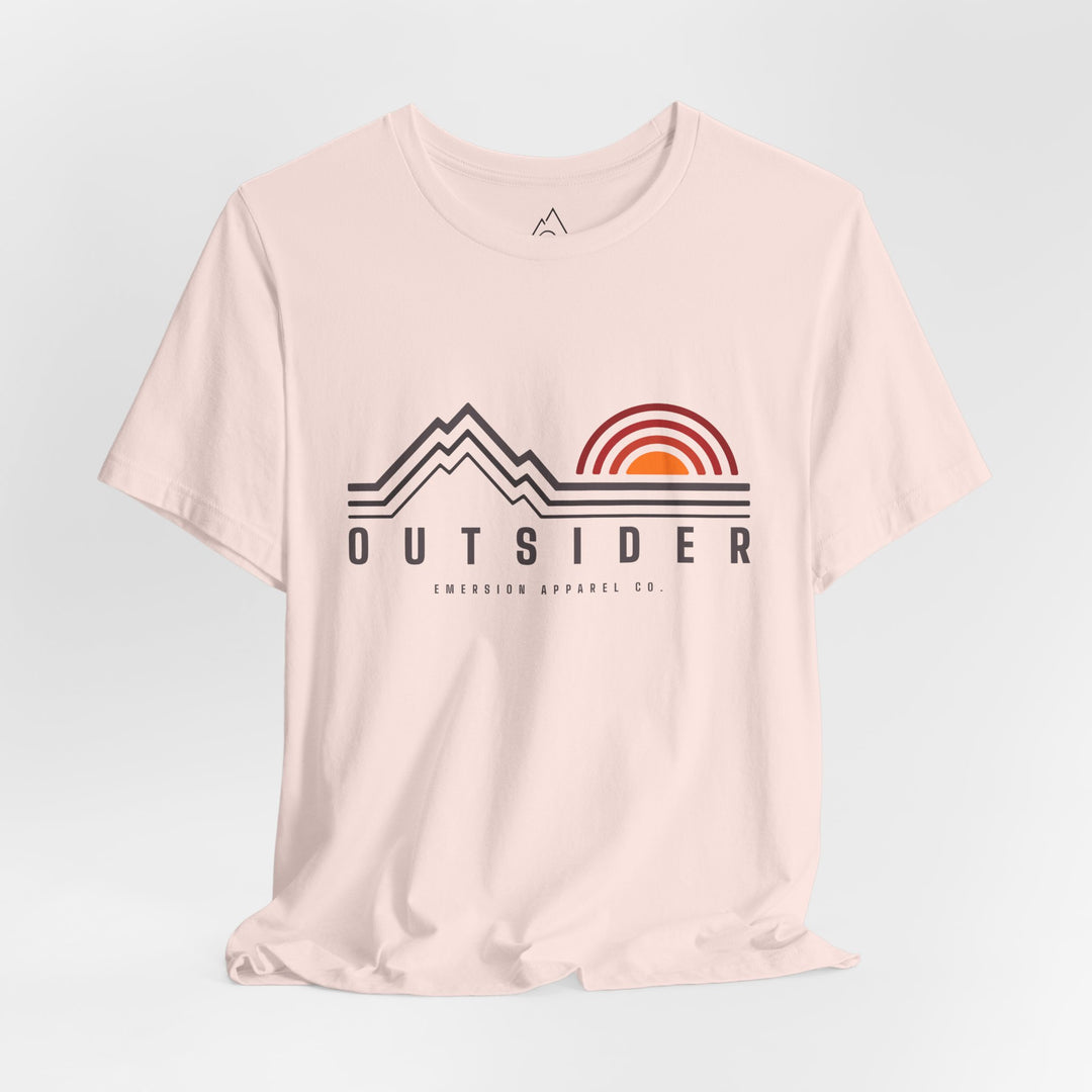 W's Outsider Mountain Sunset Tee (unisex fit)