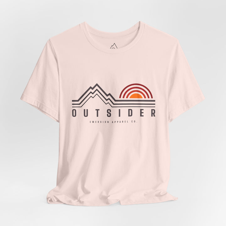 W's Outsider Mountain Sunset Tee (unisex fit)