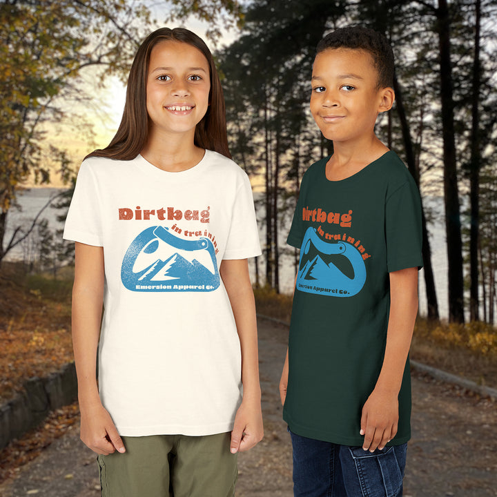 Youth Dirtbag Rock Climbing Tee