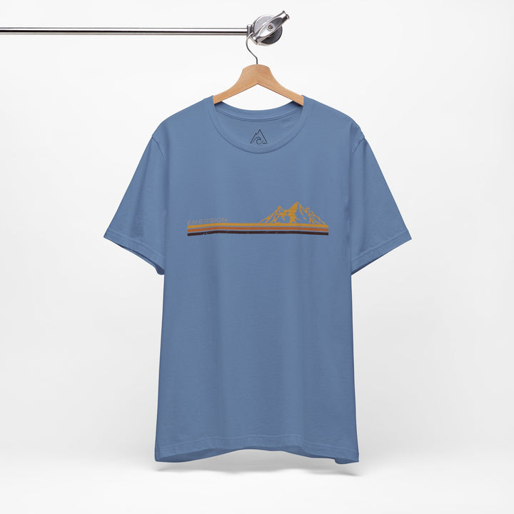 Retro Mountain Lines Tee