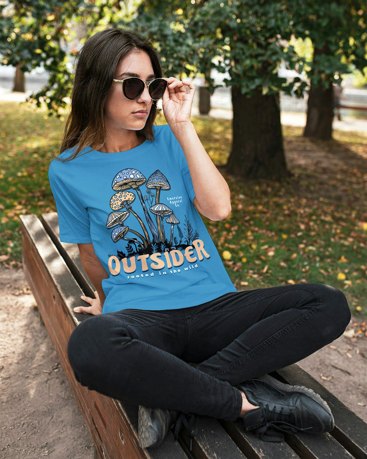 W's Outsider Mushroom Tee (unisex fit)