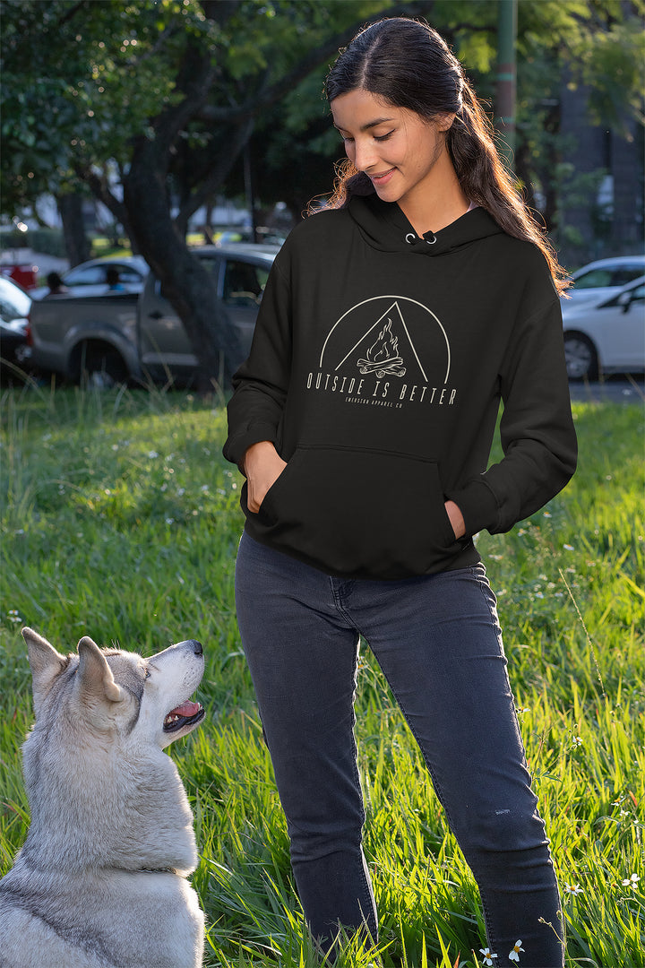 Outside Is Better Fleece Hoodie