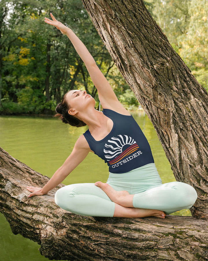 W's Outsider Sun Racerback Tank