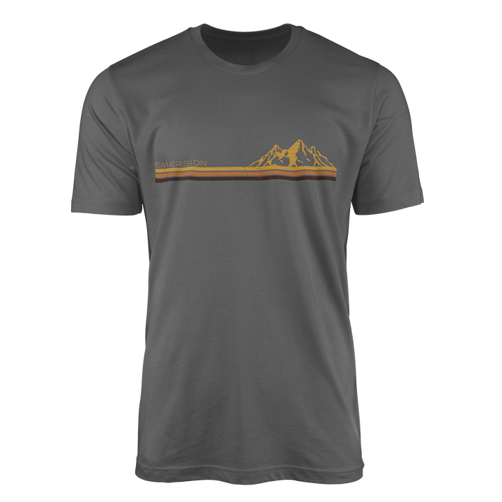 Retro Mountain Lines Tee