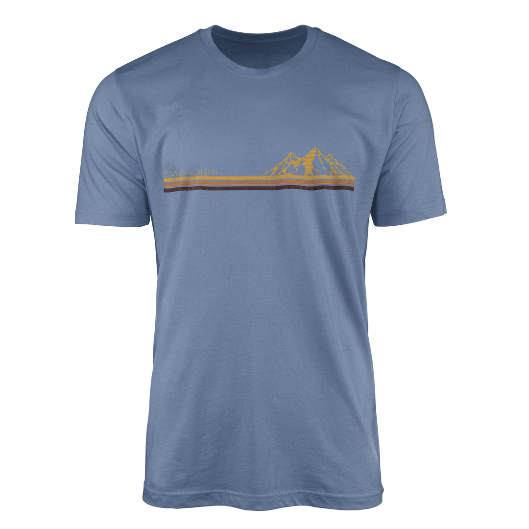 Retro Mountain Lines Tee