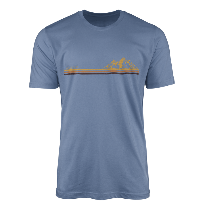 Retro Mountain Lines Tee