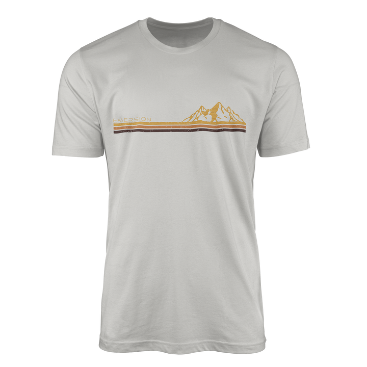 Retro Mountain Lines Tee