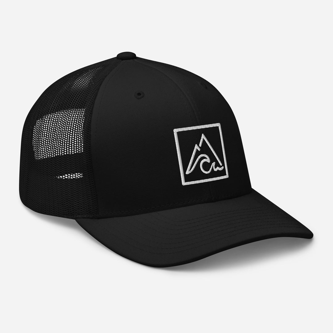 Square Logo Trucker Hat