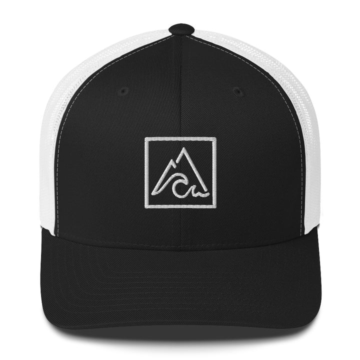 Square Logo Trucker Hat