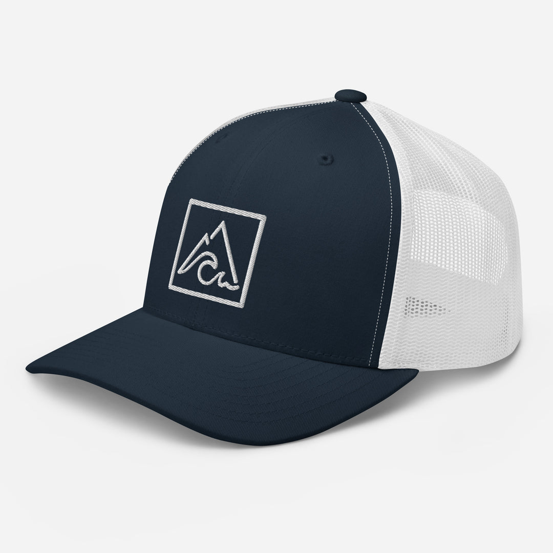 Square Logo Trucker Hat