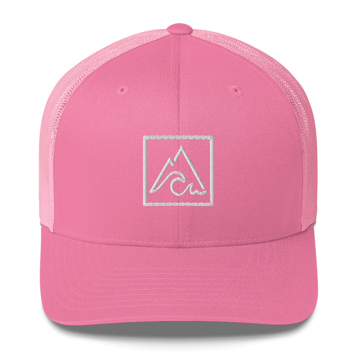 Square Logo Trucker Hat