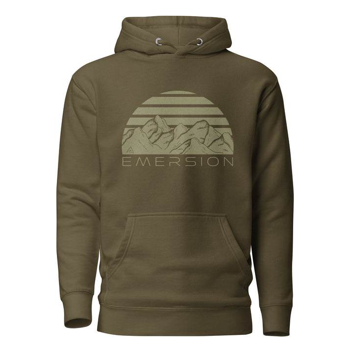 Mountain Sunset Fleece Hoodie